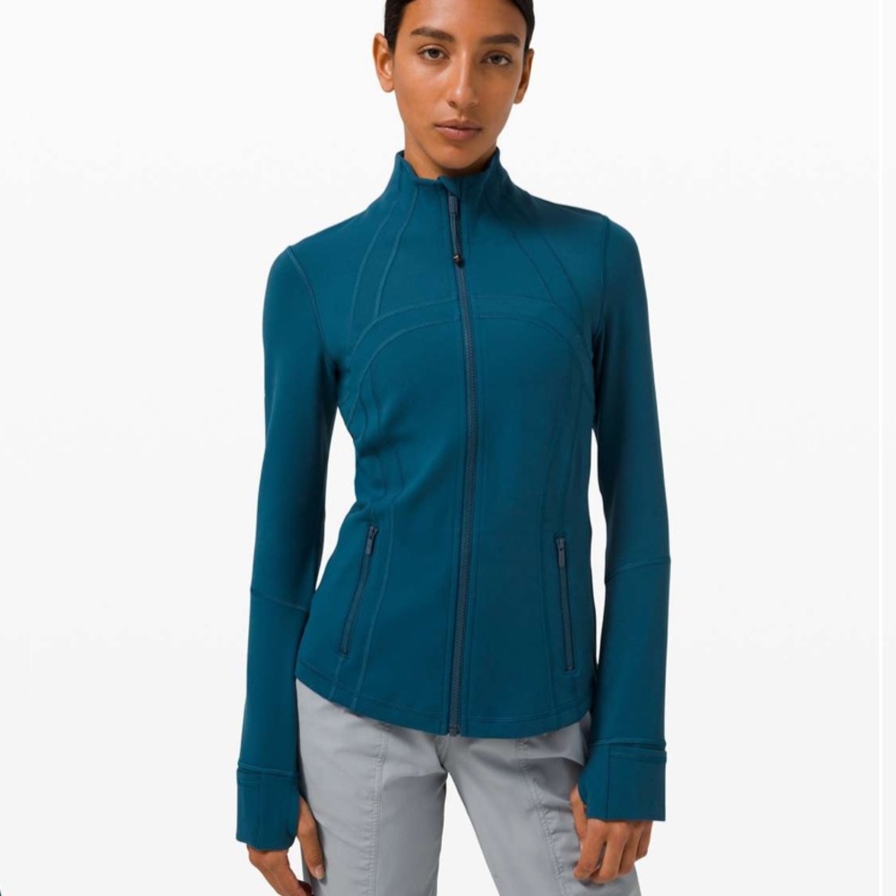 Lululemon Define Jacket Luon Blue Borealis Size 18 NWOT
